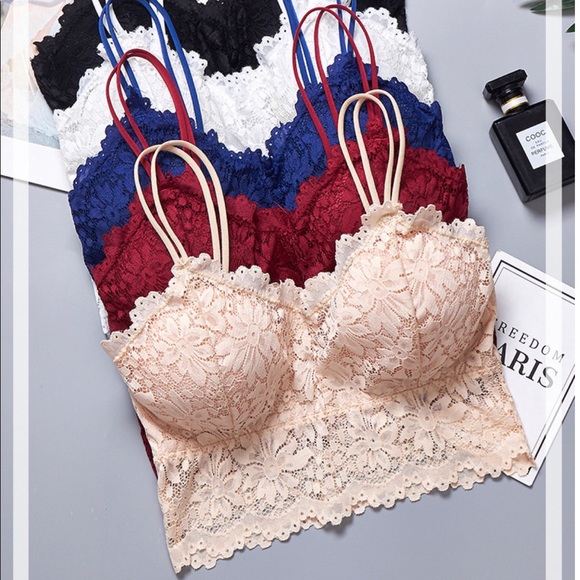 Lace Bralette Black - Picture 5 of 6